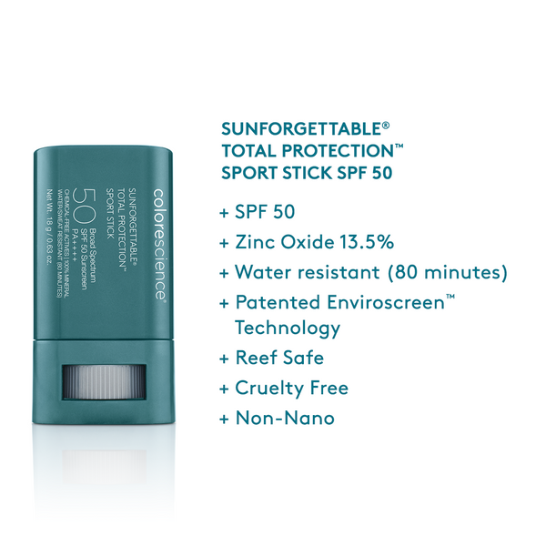 SUNFORGETTABLE TOTAL PROTECTION SPORT STICK SPF 50