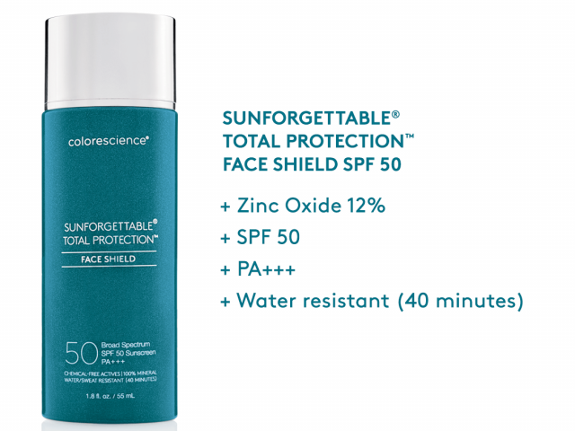 SUNFORGETTABLE® TOTAL PROTECTION™ FACE SHIELD SPF 50